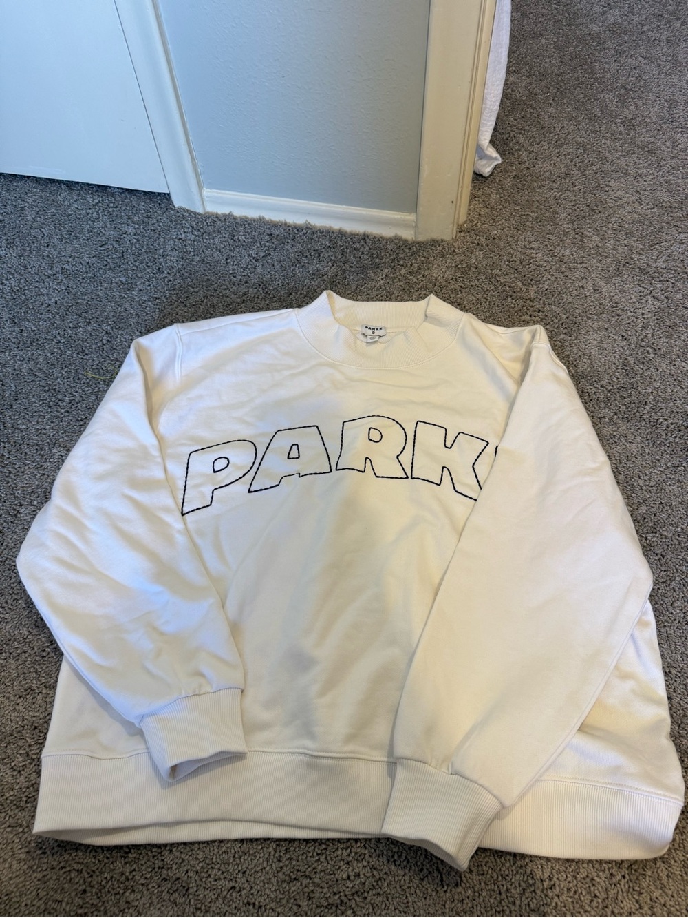 PARKE x Target White Mockneck
